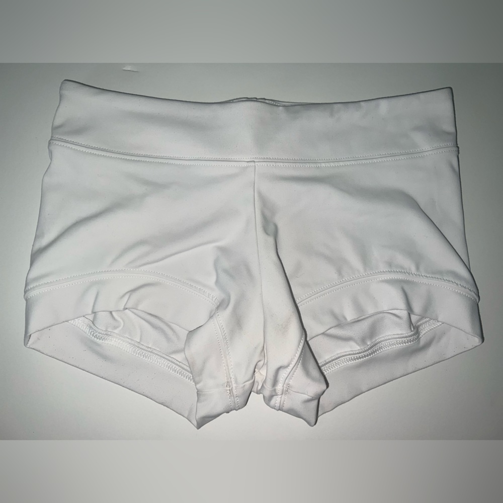 White Katrina Crop shorts. Size Medium.